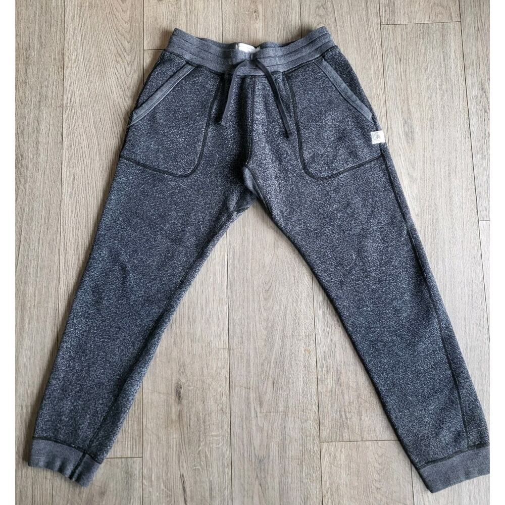 Reigning Champ Tiger Fleece Slim Sweatpants - Heather Gray - Men's Size M